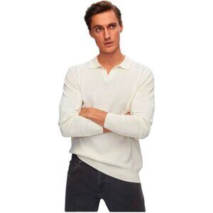 Damat Tween Ecru Wool Blend Sweater size M